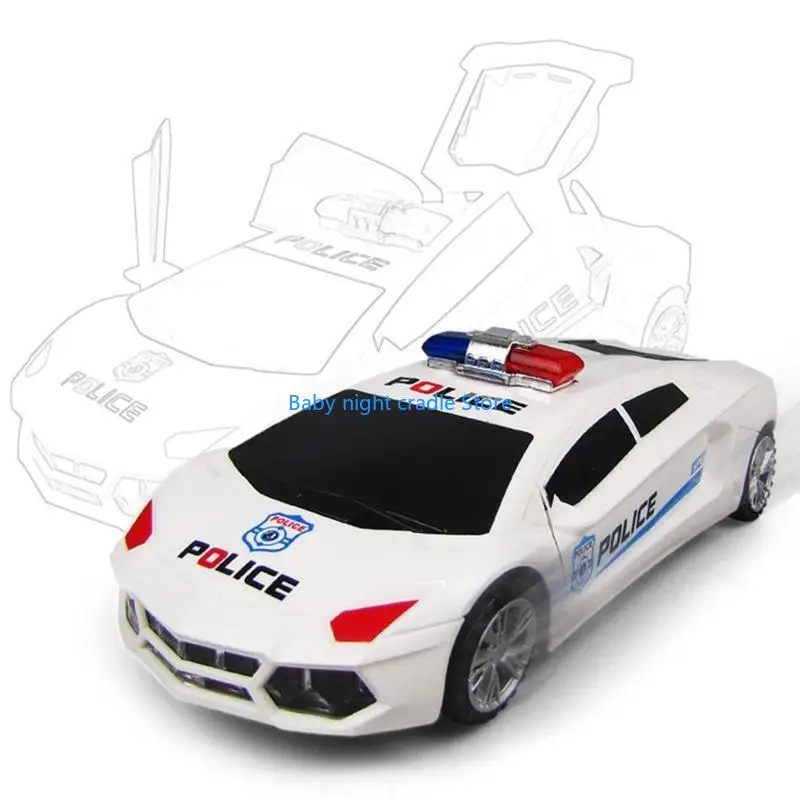 

J2FF Children Glowing Car Toy Street Stall Vending Gadgets Gift for Kid Interesting Glowing Toy Children Birthday Gift