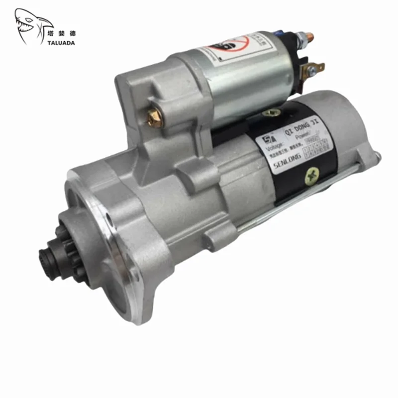 

For Hitachi Sany XCMG Kato SY55 SY60 SY70 XG80 HD307 Isuzu 4JG1 Excavator parts Starter Motor Assembly