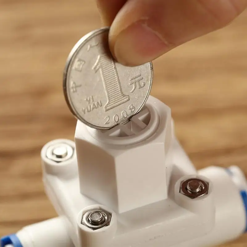 QX2E Water Pressure Relief Push to Quick Connects Fitting Relief Regulator
