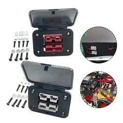1Set 50A/120/175A 600V Twin Dual Flush Mount Bracket For Plug Power Connection FIT FOR High Current Applications