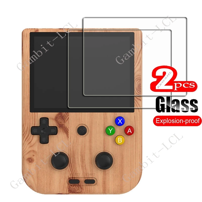 2PCS FOR ANBERNIC RG405V  Tempered Glass Protective ANBERNICRG405V  9H HD Screen Protector Film Cover