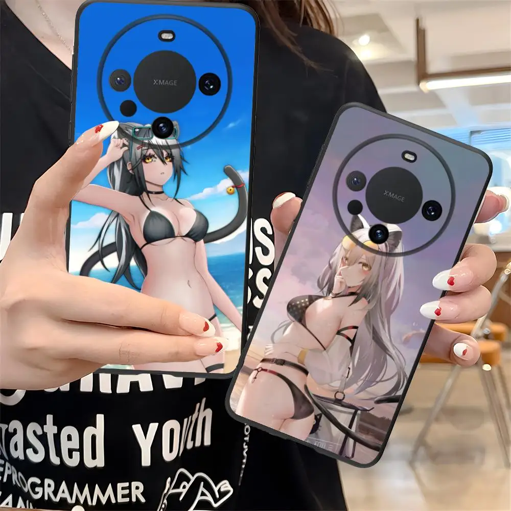 

Arknights Schwarz Mobile Phone Case for Huawei Mate 60 50 40 30 20 10 Pro Plus Lite E 5G Black Pretty Cellphones Luxury