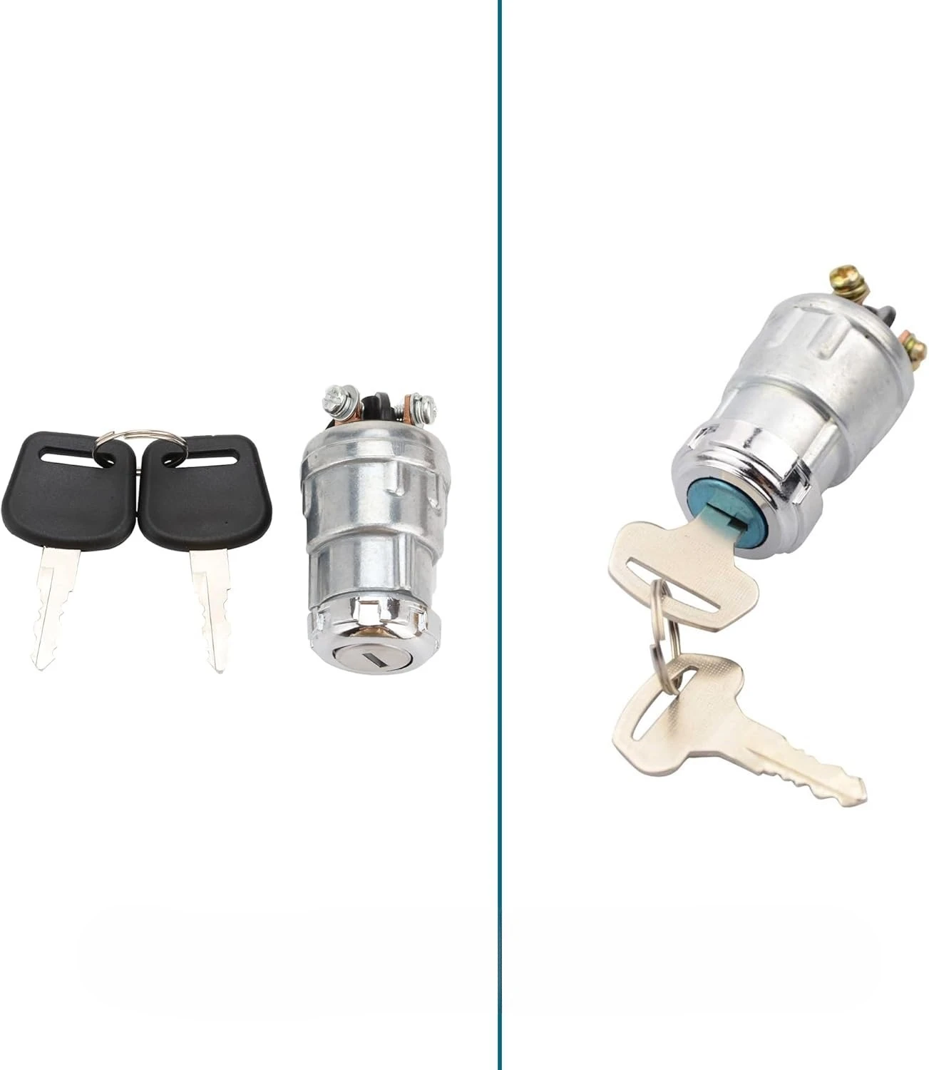 3 Wire Ignition Switch Key Set Replacement for Motorcycle 50cc 90cc 110cc 125cc 150cc 250cc Go Kart Scooter Dune Buggy Mower UTV