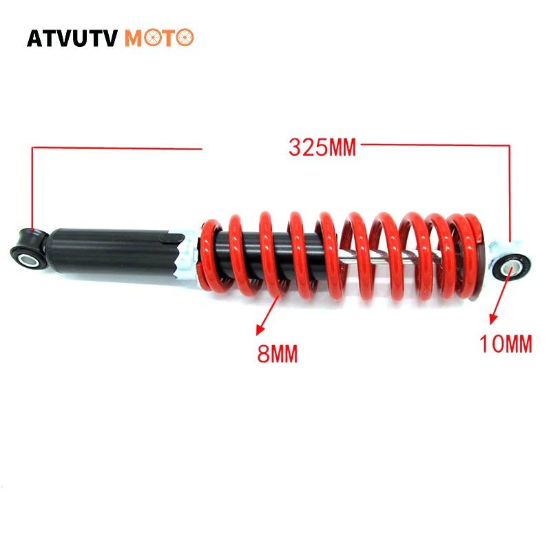 

325MM 8MM Spring Front Suspension Shock Absorber For Motorcycle 50cc 70 90 110cc 125cc Dirt Pit Bike ATV Go Kart