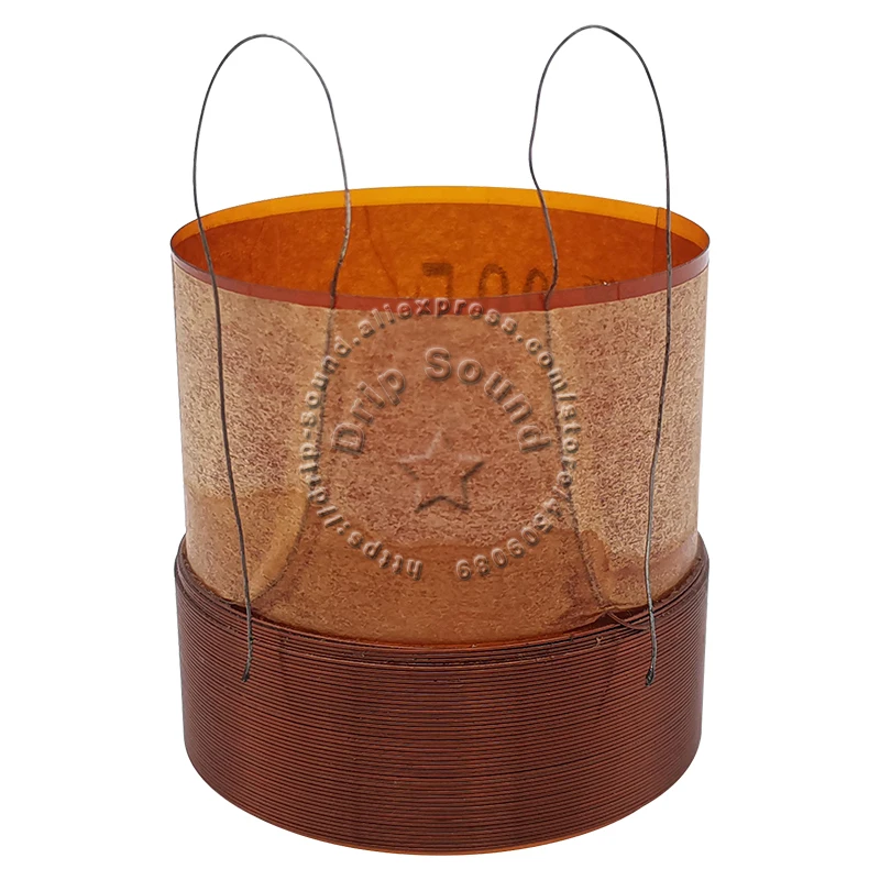 2X38.5มม.7-8Ohm KSV 38.5-Core 4-Layer ทองแดงลวด Bass ลำโพงเสียงวูฟเฟอร์ไดร์เวอร์เสียงลำโพงอะไหล่ซ่อม