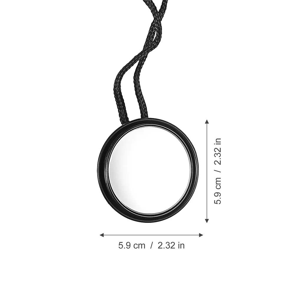 2 قطعة مرآة الرؤية الخلفية للغوص 360 درجة قابل للتعديل مقاوم للماء لقارب الكهف والغطس والغوص ملحقات الغوص عارض تحت الماء