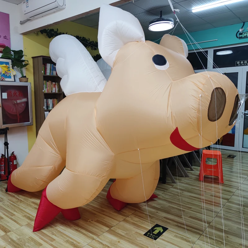 طائرات ورقية قابلة للنفخ تظهر طائرة ورقية عملاقة قلادة طائرات ورقية على شكل خنزير ألعاب طائرة ورقية كبيرة طائرة ورقية احترافية غزل مع حبل طائر طائر