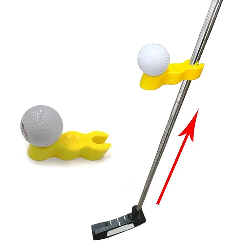 1 Uds. Entrenador de Golf portátil, Putter, corrección de postura, equilibrador de Putter de Golf, práctica recta, línea ocular, ayudas de entrenamiento de Golf