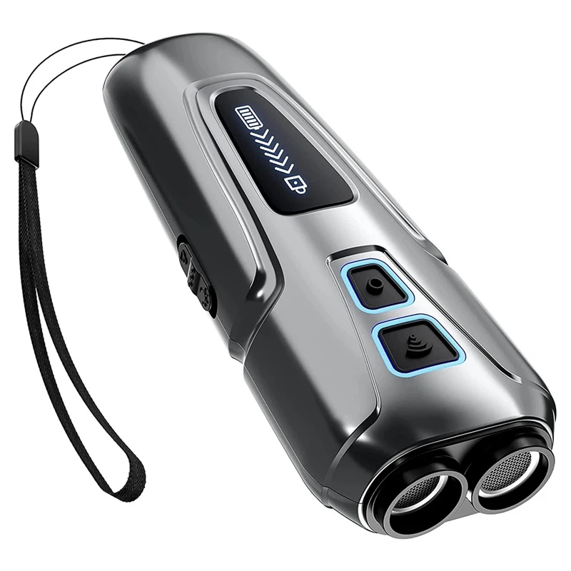 

【NEW】New Ultrasonic Dog Repeller Rechargeable Portable Multifunctional Anti-Noise And Anti-Barking Pet Trainer