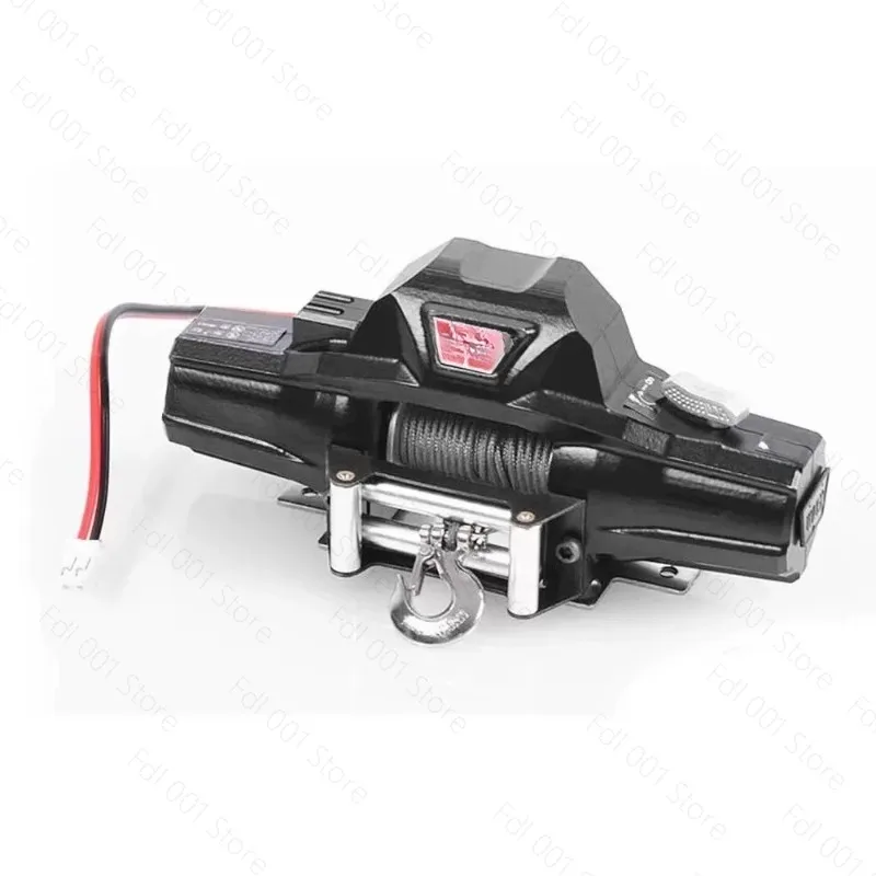 1/8/10 Climbing Car Easy Control 4082 SCX10 TRX-4 KM2 KM4 Simulation Metal Single and Double Motor Winch