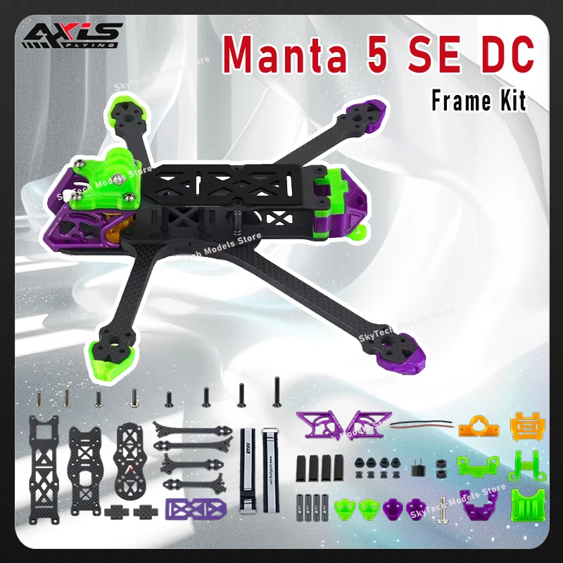 

Axisflying Manta 5 SE DC Frame Streamlined Power Architecture for High-Performance Drones​