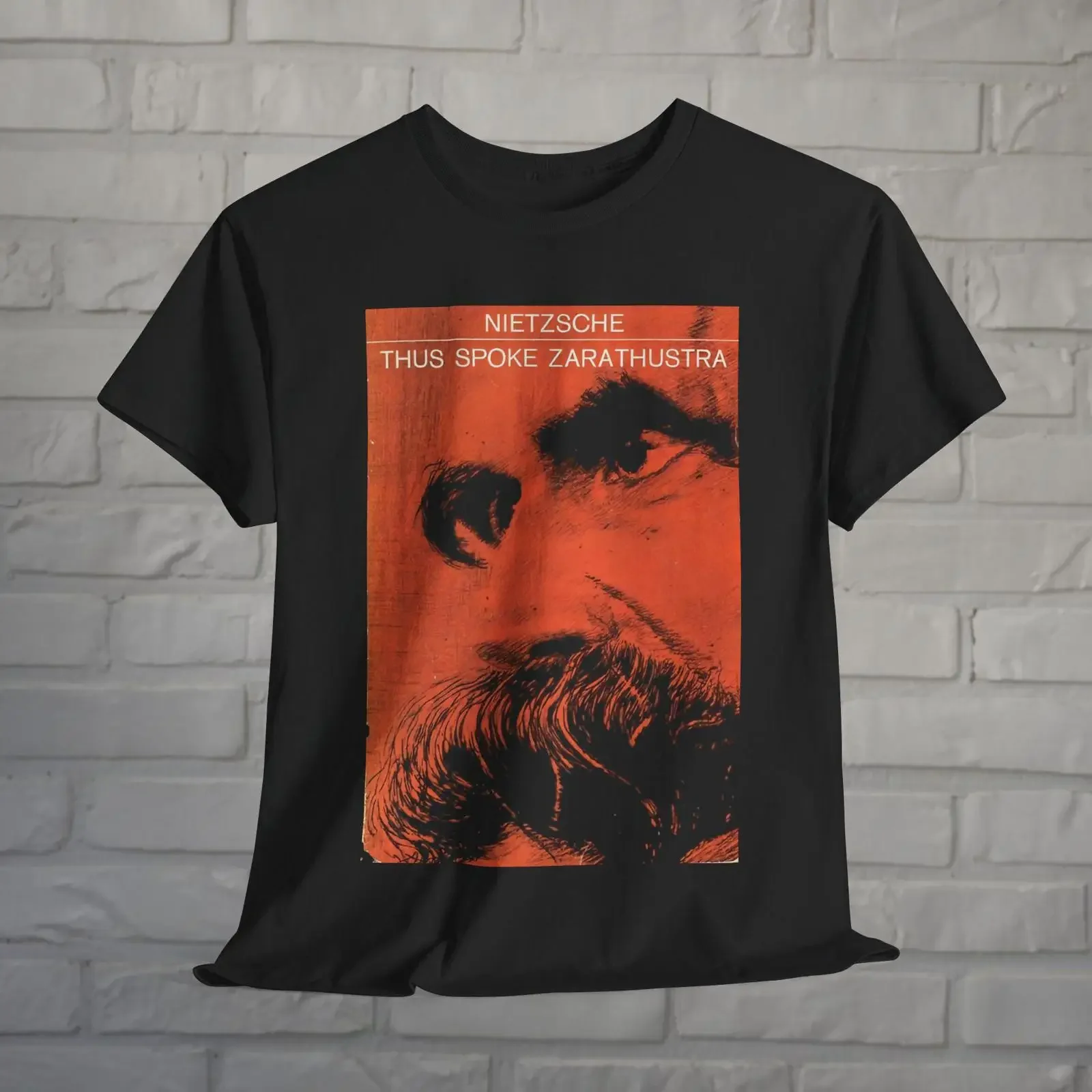 Friedrich Nietzsche Thus Spoke Zarathustra Philosophy T shirt Nihilism Lover XS 5X vintage Washed Versatile Unisex