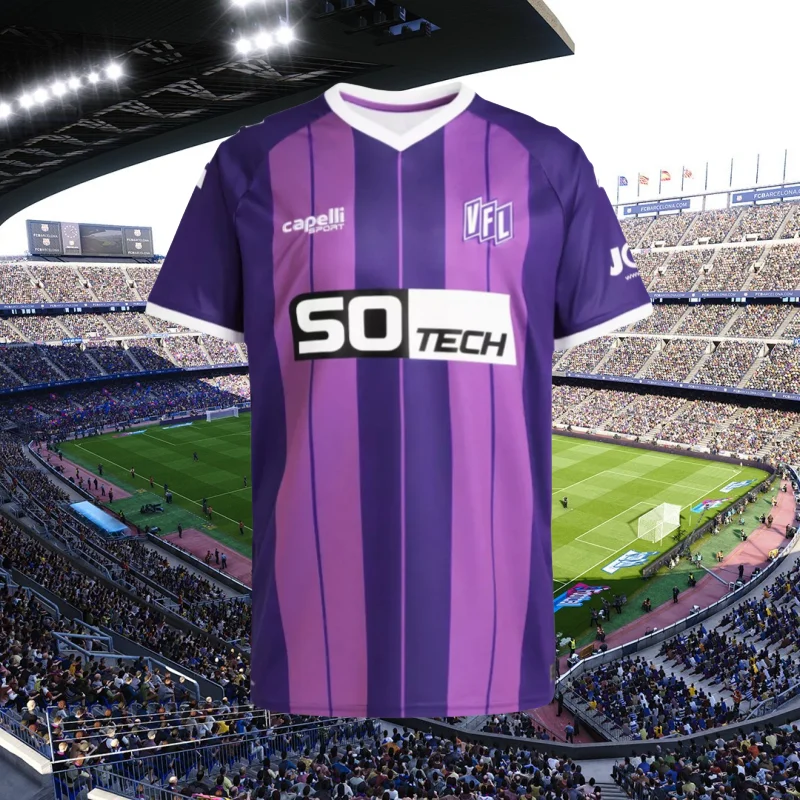 

Sports Casual Training T Shirt Men Women Clothing VfL Osnabrück Football Jersey Breathable Quick Dry Elastic Motorsport T Shirt
