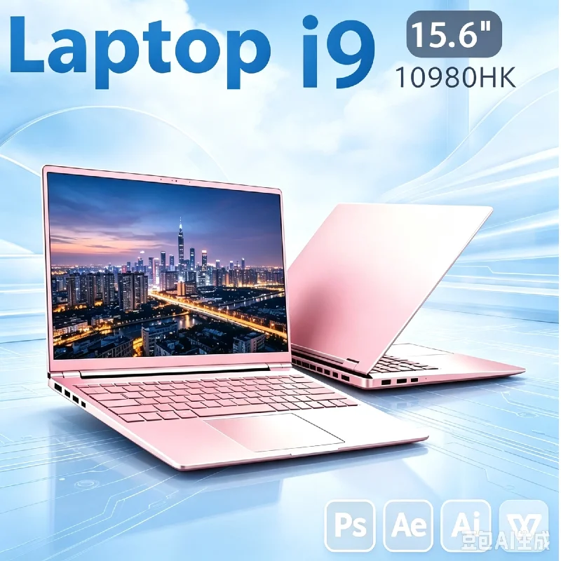 Intel Core i9 10980HK 15.6 Inch Portable Laptop Notebook PC 32GB RAM 2TB SSD High Performance Computer For Office & Study