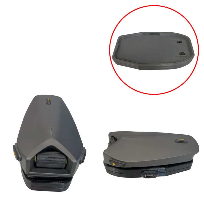 1PCS 3D Printed Magnetic Charging Dock Type‑C Interface Charger Base Spare Part for RESO Pilot Pro/Neo Helmet Bluetooth Headset