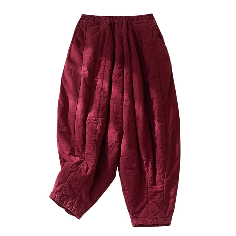 Женские шаровары с хлопковой подкладкой