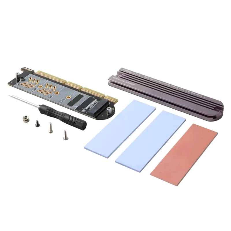 SSD M.2 PCIE x16 Uitbreidingskaart Computer Adapter Interfaces M.2 naar PCIE Adapter E65C