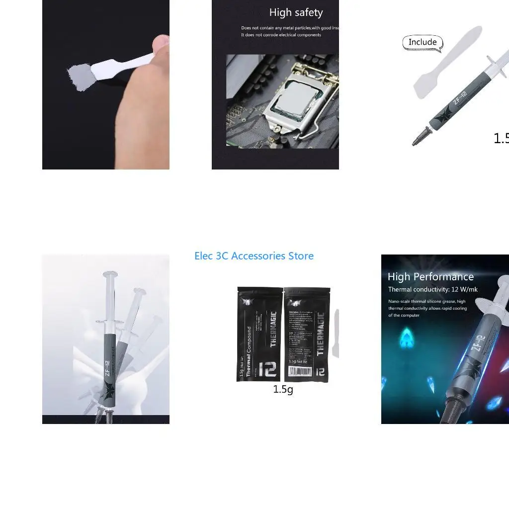 Y51A ZF-12 High Performance Thermal Conductive Grease Paste for Intel Processor CPU