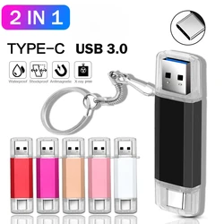 USB флэш-накопитель OTG ручка-накопитель 64 ГБ 32 ГБ 16 ГБ 8 ГБ 4 ГБ внешнее хранилище матовое двойное применение микро USB-флешка с пользовательским логотипом