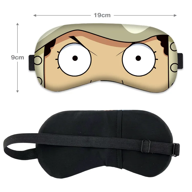 New One Piece Cartoon Anime Luffy Roronoa Eye Mask Cute Light Shielding Eye Mask Three Dimensional Breathable Sleeping Eye Mask