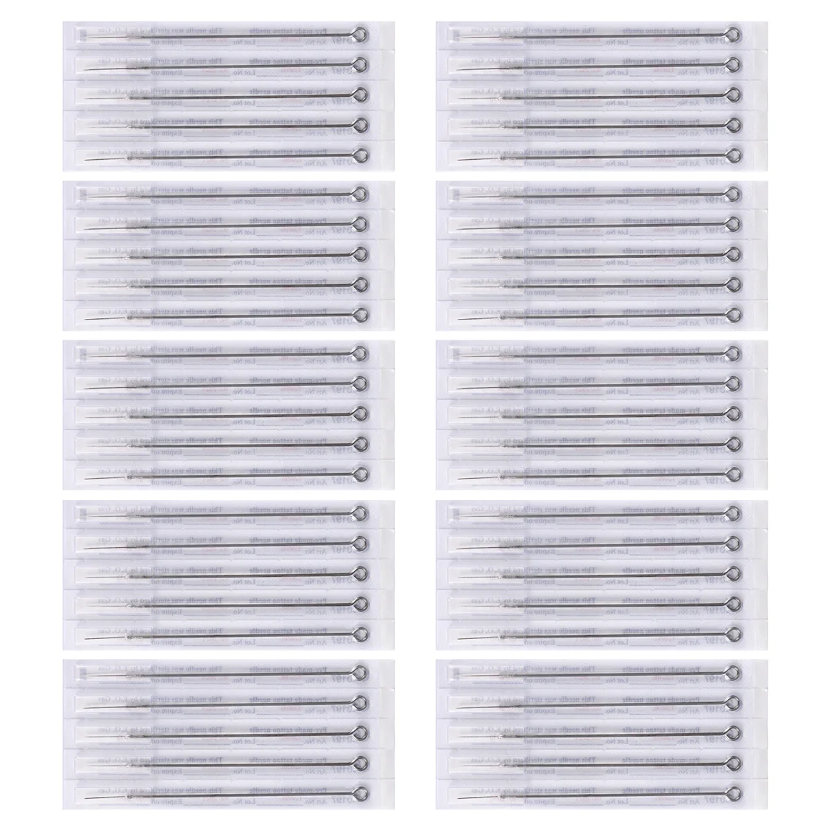 A20M 50x إبرة الوشم 3RL بطانة مستديرة من الفولاذ المقاوم للصدأ