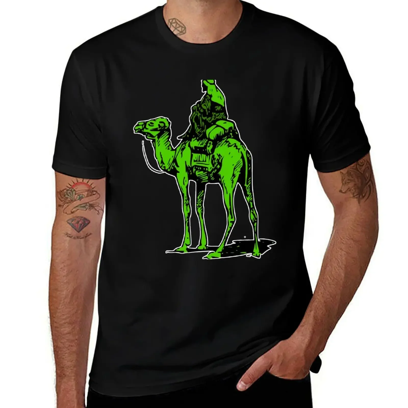 The Silk Road camel T-Shirt customizeds sports fans shirts graphic tees men tshirt