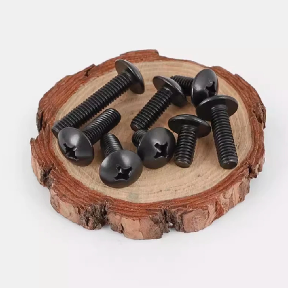 

M2 M2.5 M3 M4 M5 M6 Carbon Steel Flat Round Cross Screw Bolt L=3-50mm