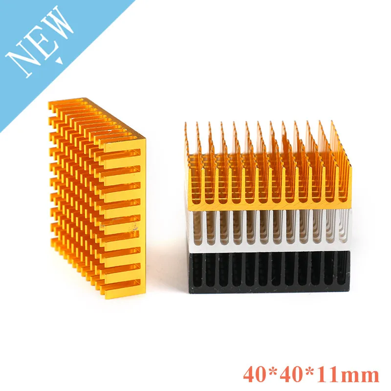 2Pcs Radiator Aluminum Heatsink Extruded Profile Heat Dissipation For Electronic Z09 Drop ship