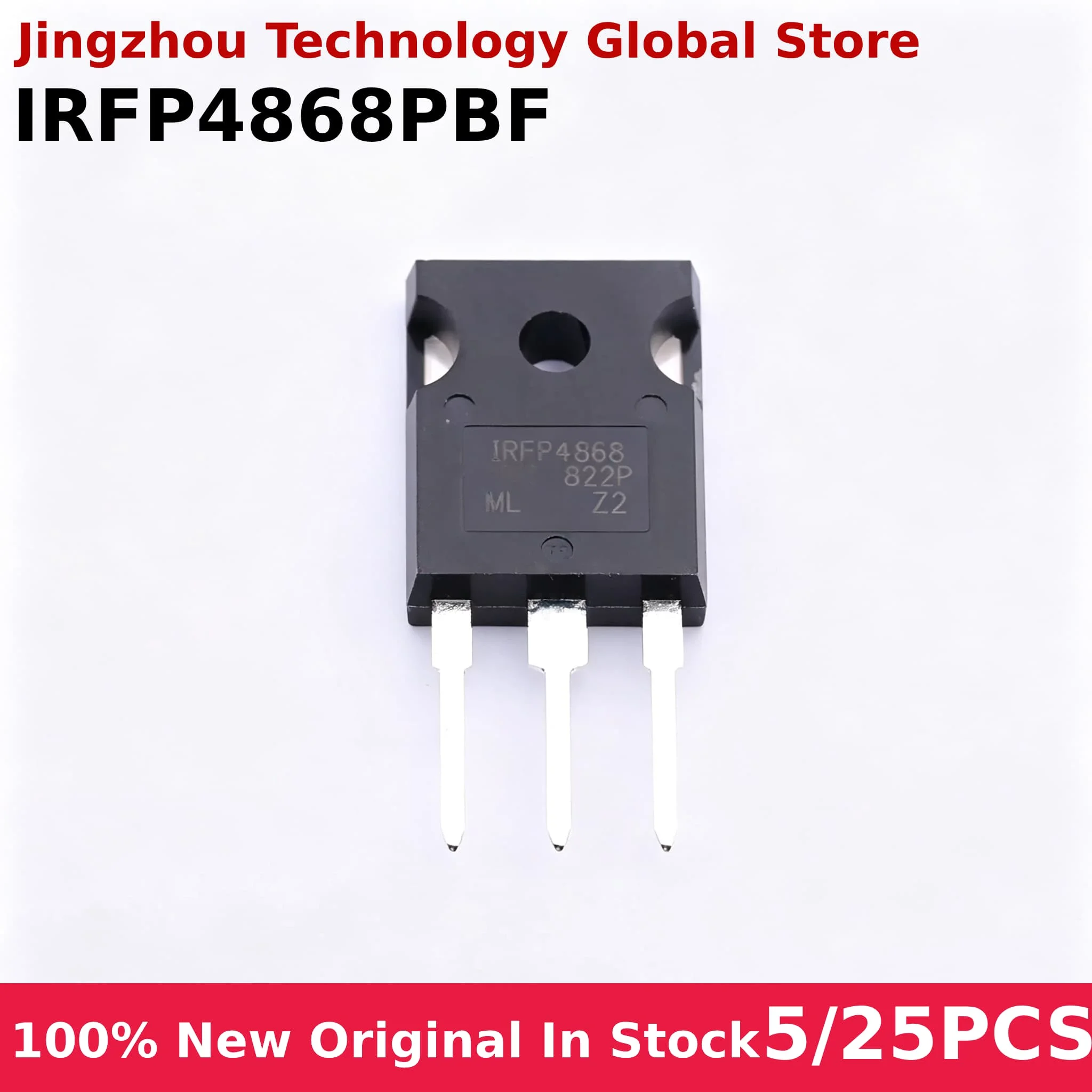 100% New 5/25PCS IRFP4868PBF IRFP4868 TO-247 300V 70A MOSFET Chip Wholesale