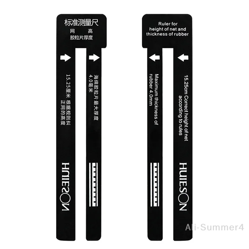 

1 Piece Standard Table Tennis Umpire Ruler For Measuring The Net Height And Thickness Of Rubber