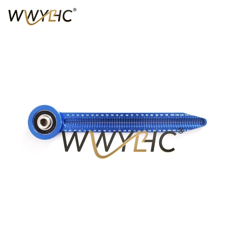 Portable Drawing Compass, Woodworking Hole Ruler for Engineering Decoration DIY
