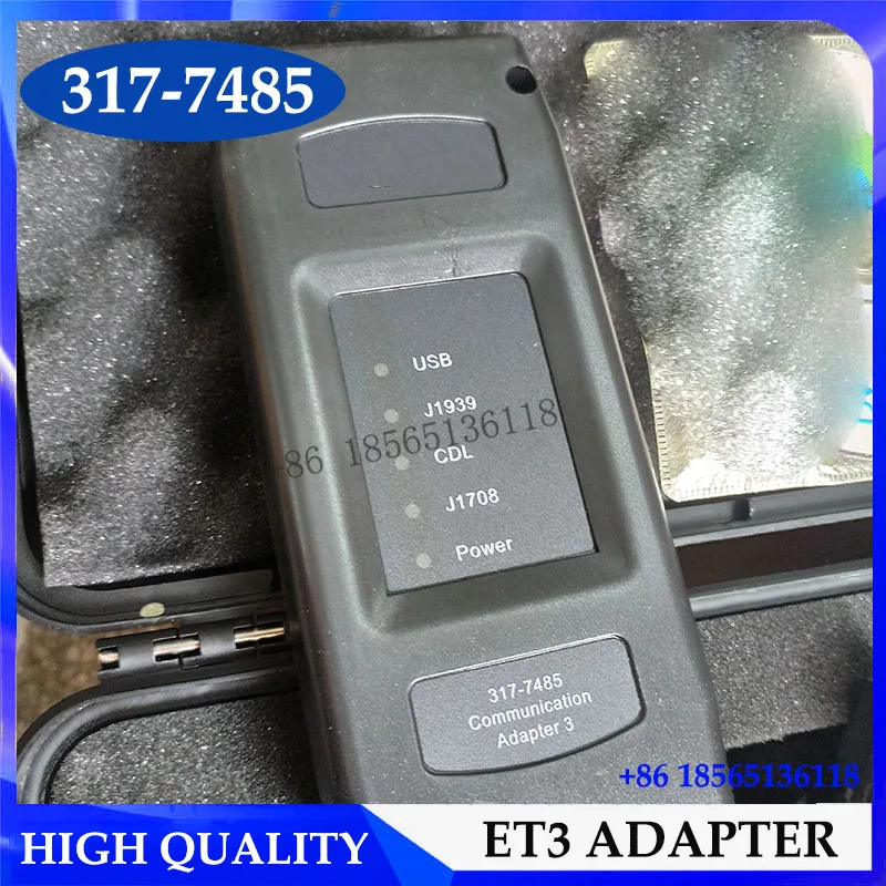 ET3 Adapter III 317-7485 Truck Diagnostic Tool CAT3 Communication Adapter CAT III for Caterpillar Machine 3177485