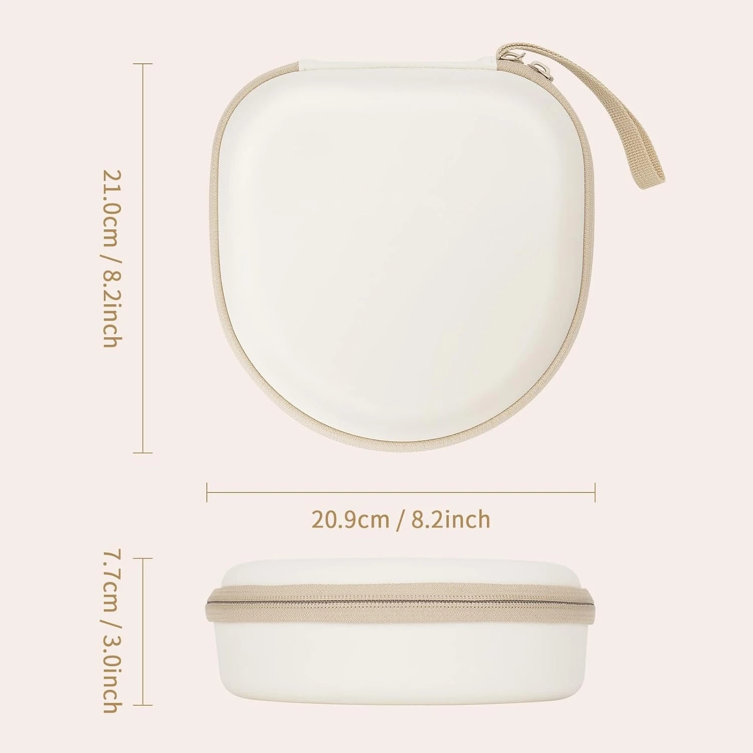 Hard EVA Case for WH-CH720N / WH-CH710N / WH-CH700N Headphone, Shockproof Travel Protective Cover Storage Bag with Soft Lining