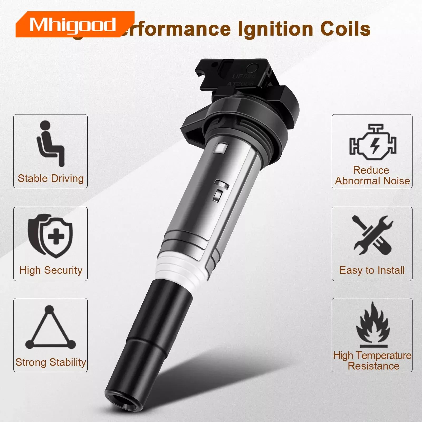 

4 шт. катушка зажигания для 07-16 MINI Cooper S R56 R57 R58 R59 R60 R61 JCW 1.6L L4