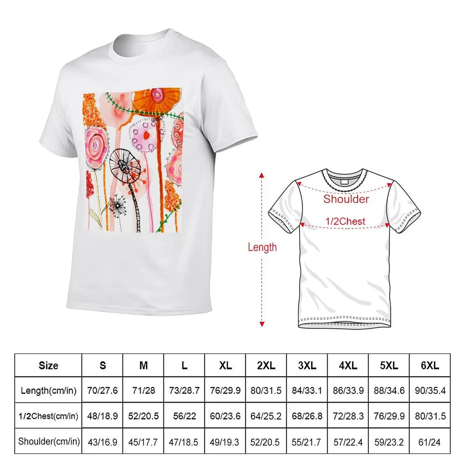 Buster’s Flowers to Get Well Soon T-Shirt oversized Luxury man t shirt for men