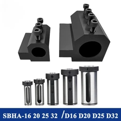 SBHA16-16 SBHA16 20 25 32 D16 D20 D25 D32 Lathe Guide Sleeves Lathe Inner Diameter Auxiliary Tool Mechanical Lathe Sleeve