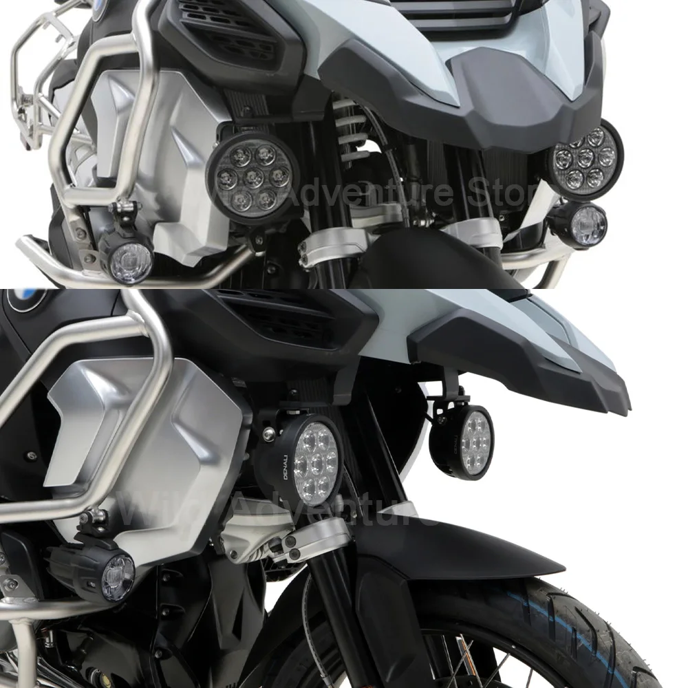 R1250GS Adventure Motorcycle Fog Light Led Bracket For BMW R1200GS R1200 R1250 GS/ADV gs1200 lc Auxiliary Light Holder Support