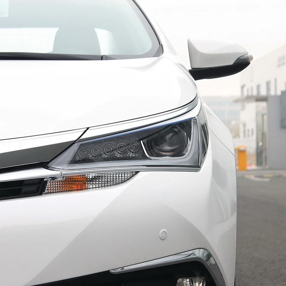 For Toyota Corolla Hybrid 2016 2017 2018 2019 Headlight Clear Lens Cover Lampshade Fit Shell Car Accessories view 2