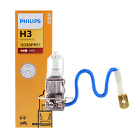 Philips Vision H3 12V 55W PK22s 12336PRC1 +30% More Bright Original Light Car Fog Lamp OEM Quality Auto Head Bulb