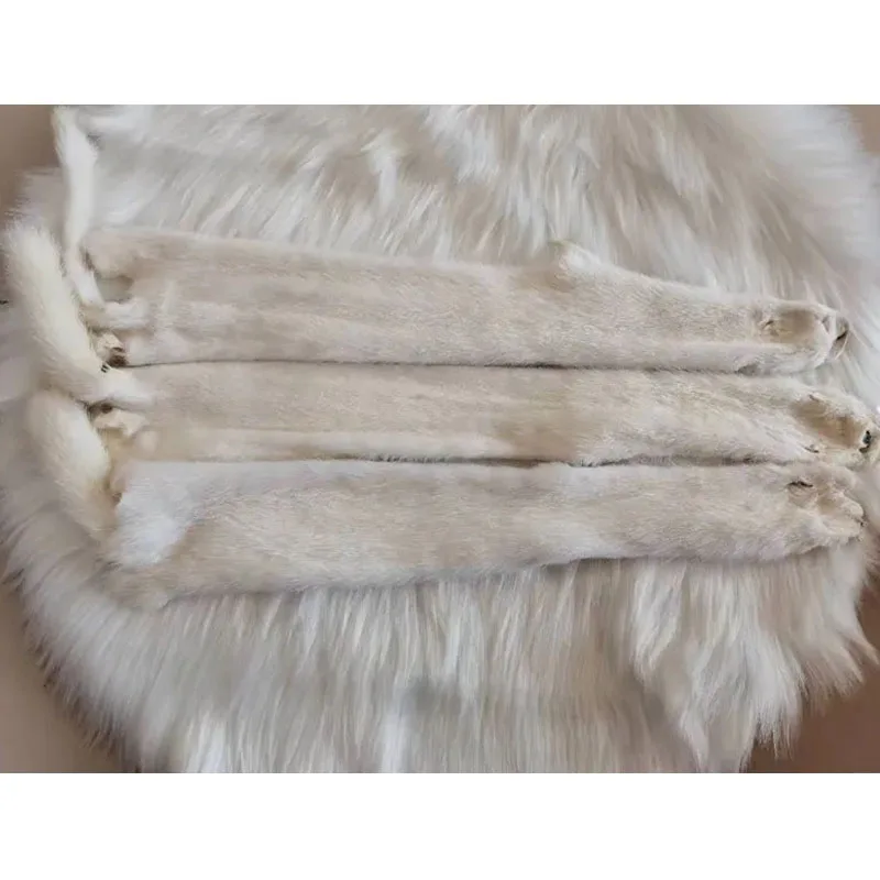 Real Mink Fur Skin Leather Hides Wholesale Factory Supply Eco Tanned Animal Furs flawed Authantic Natural Mink Skins for Garment