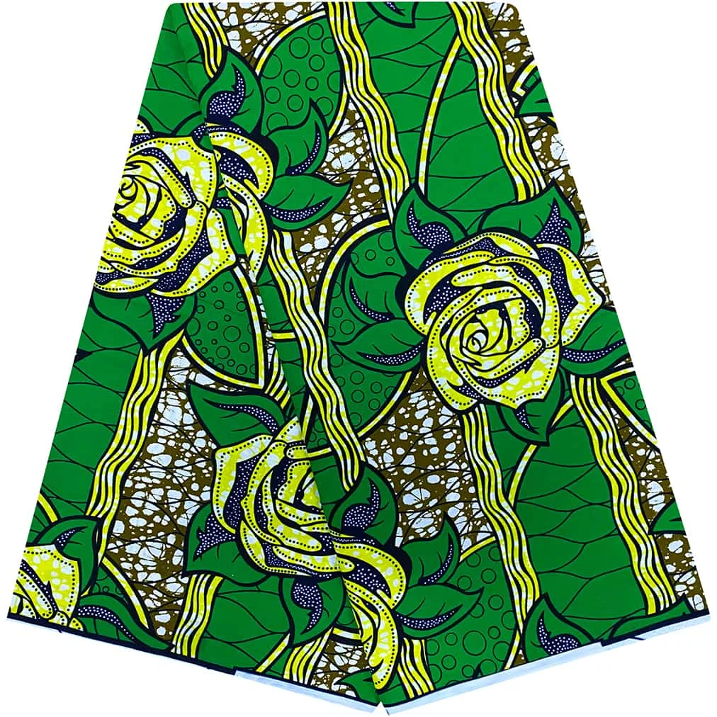 

Вневременная ткань для одежды из 100% хлопка с африканским принтом и воском, устойчивая к воску