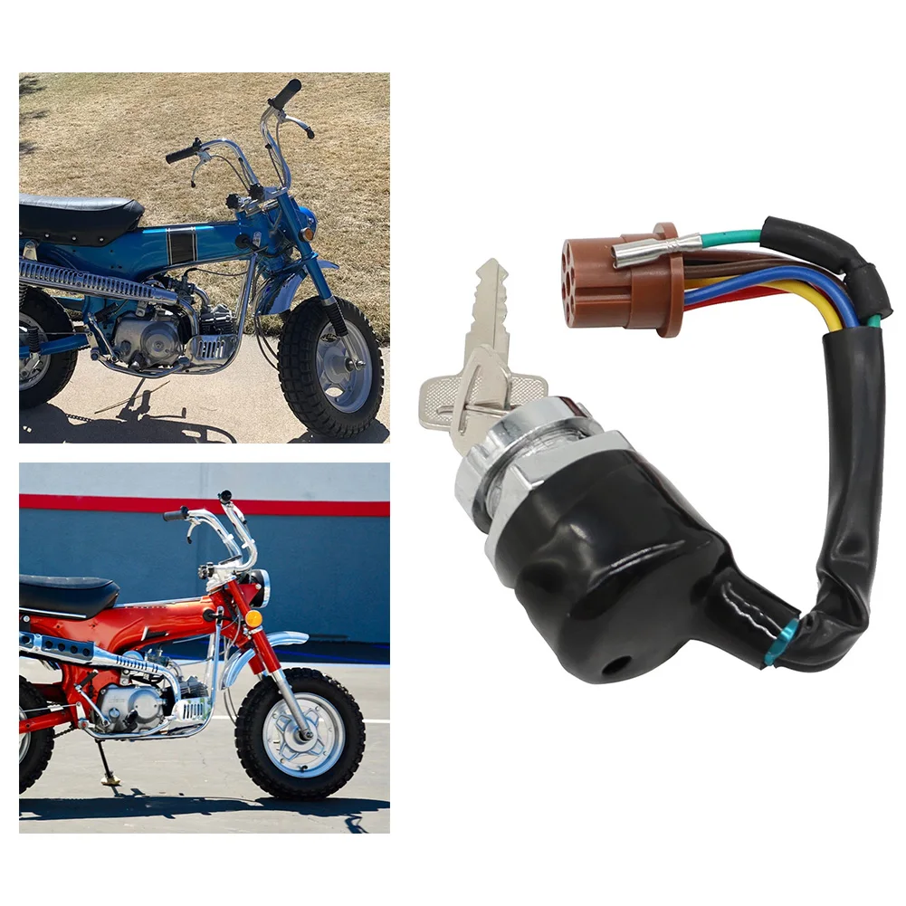 Ignition Key Switch 35100 098 951 for Honda CT70 Trail 70 CT70H ForK1 Aftermarket Part Compatible with 1972 1976 Models