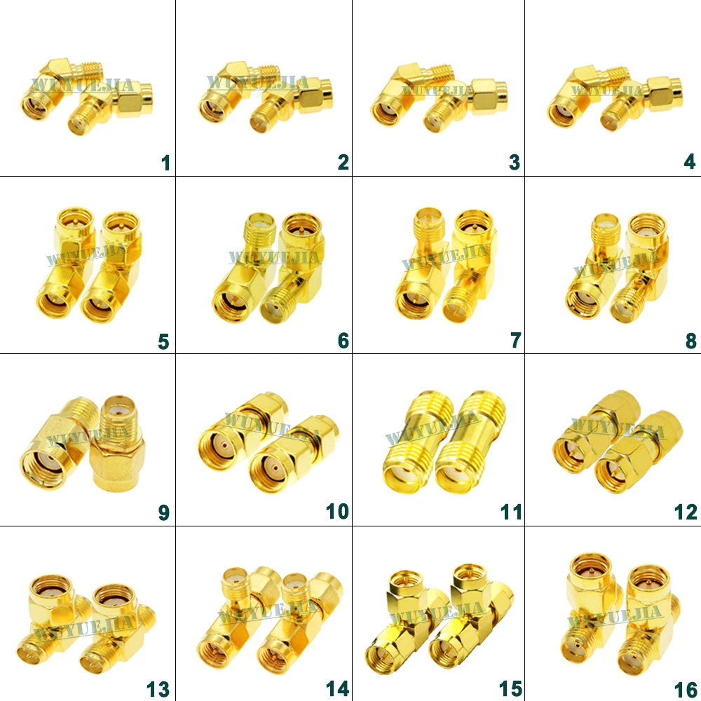 1Pcs Rf Adapter Sma…