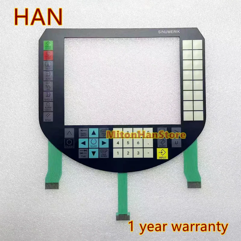 

New For 6FC5403-0AA20-0AA1 6FC5403-0AA20-0AA0 HT8 Membrane Keyboard Button Keypad