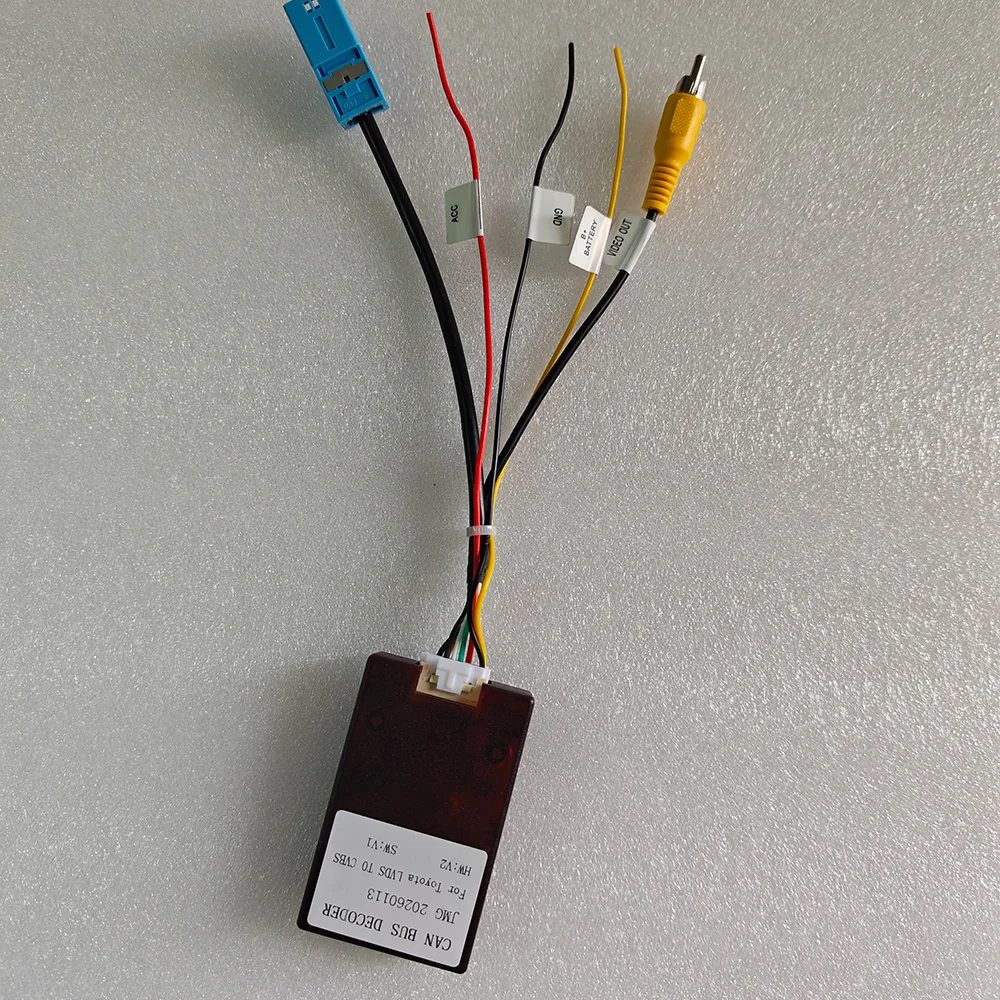 

Настраиваемый декодер CAN-шины - преобразователь видеосигнала LVDS в CVBS для автомобильных радиоприемников и навигации