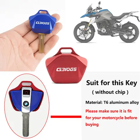 알루미늄 합금 키 커버 케이스, 쉘 보호, CNC 액세서리, BMW G310GS G310R G310 G 310 GS/R 오토바이