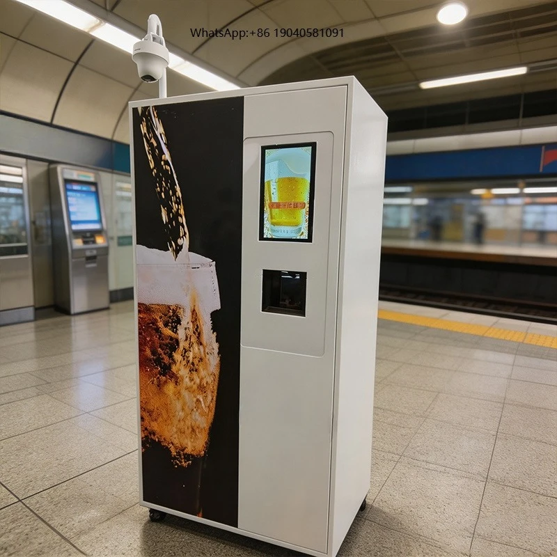 Mobile App Controlled Beer Dispenser with Remote Settings & Sales Reports Self Service Beer Vending Machine