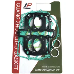 Motor Engine Crankcase Cover Gasket Kits For Kawasaki EN450 Vulcan 454LTD 1985-1990 EX500 1990-2000 Ninja 500 500R 1994-2009