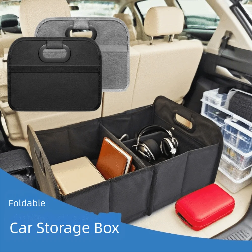 Multifunction Car Trunk Organizer Large Capacity Thickened Foldable Storage Storage Box Collapsible Oxford Cloth