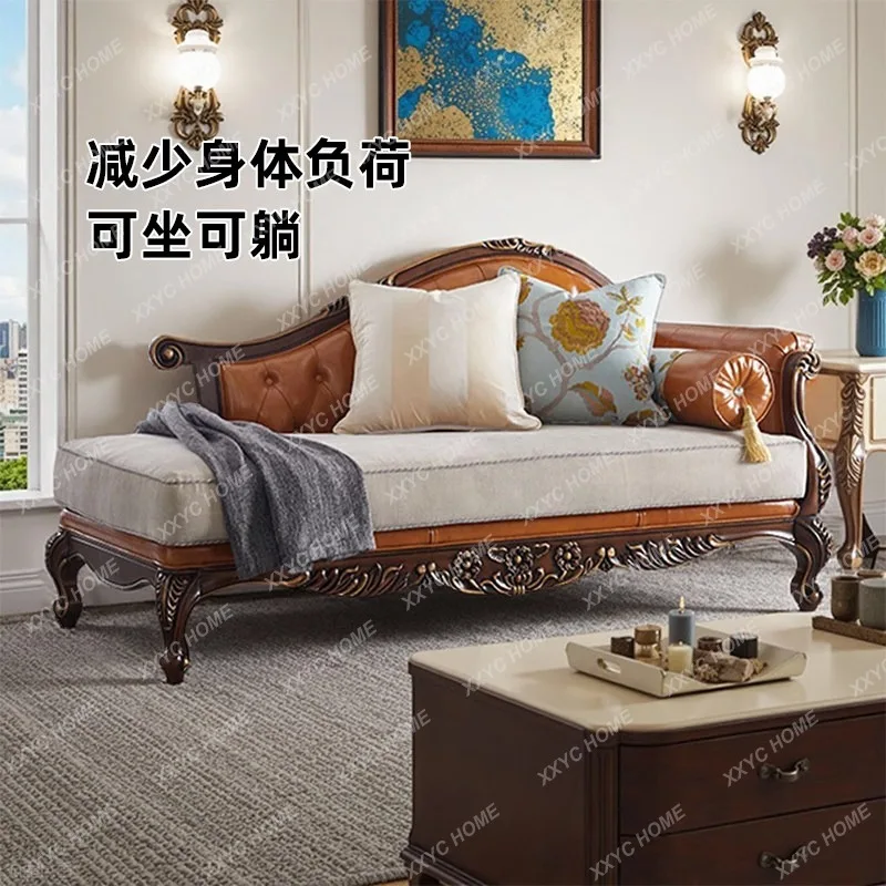 Living room lazy sofa single chair recliner retro bedroom bedside chair casual chair